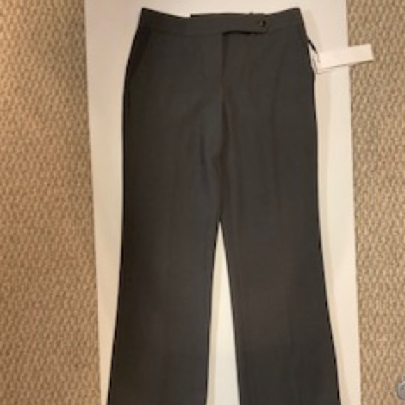 Calvin Klein Pants - NWT Calvin Klein Classic Fit Heather Gray Trouser Leg Suit Pants Size 4P Petite